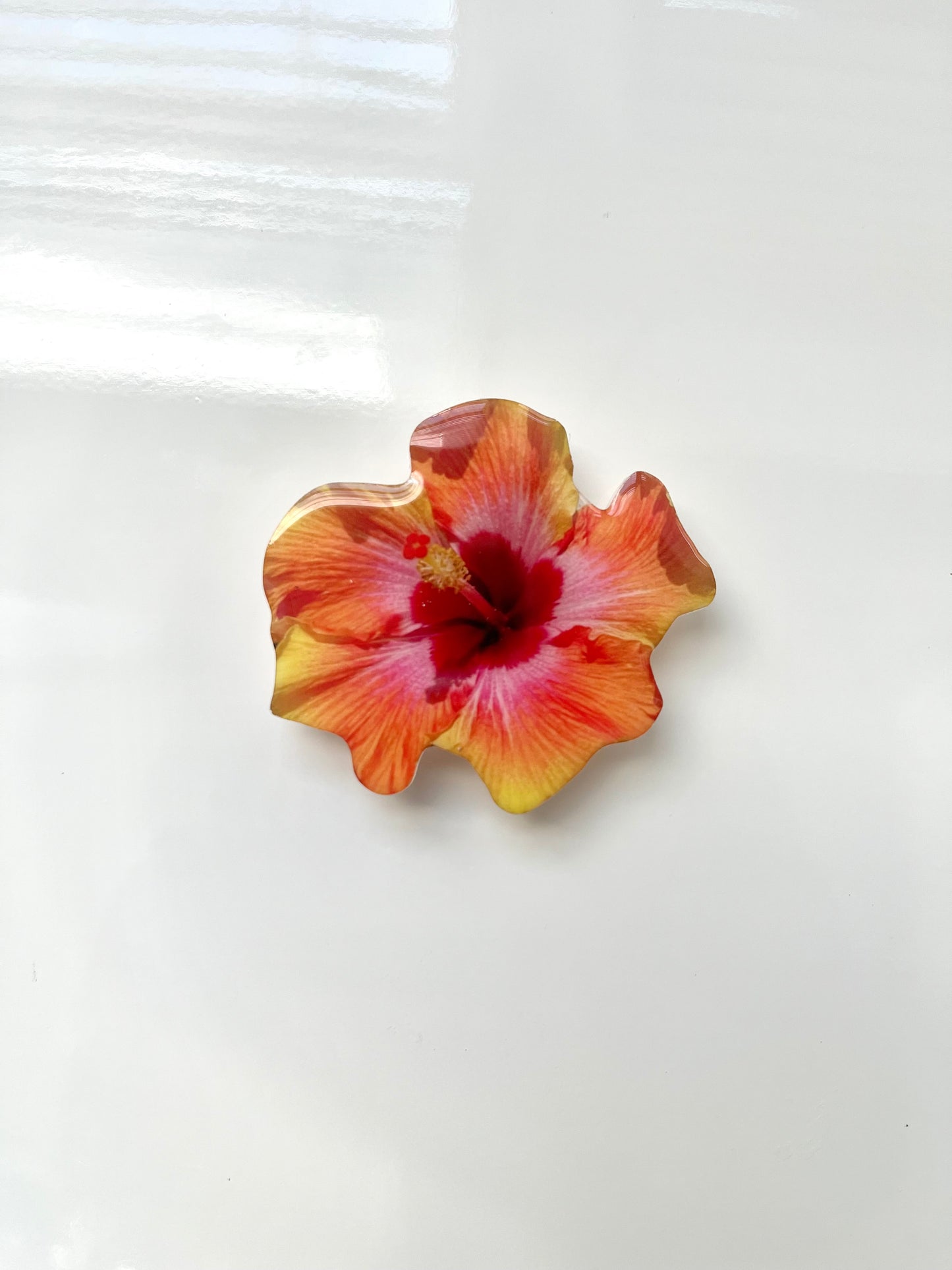 hibiscus flower phone grip